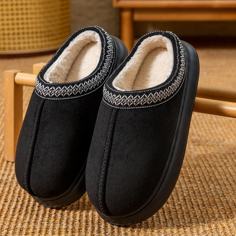 Cozy Fleece-Lined Comfort Slippers™